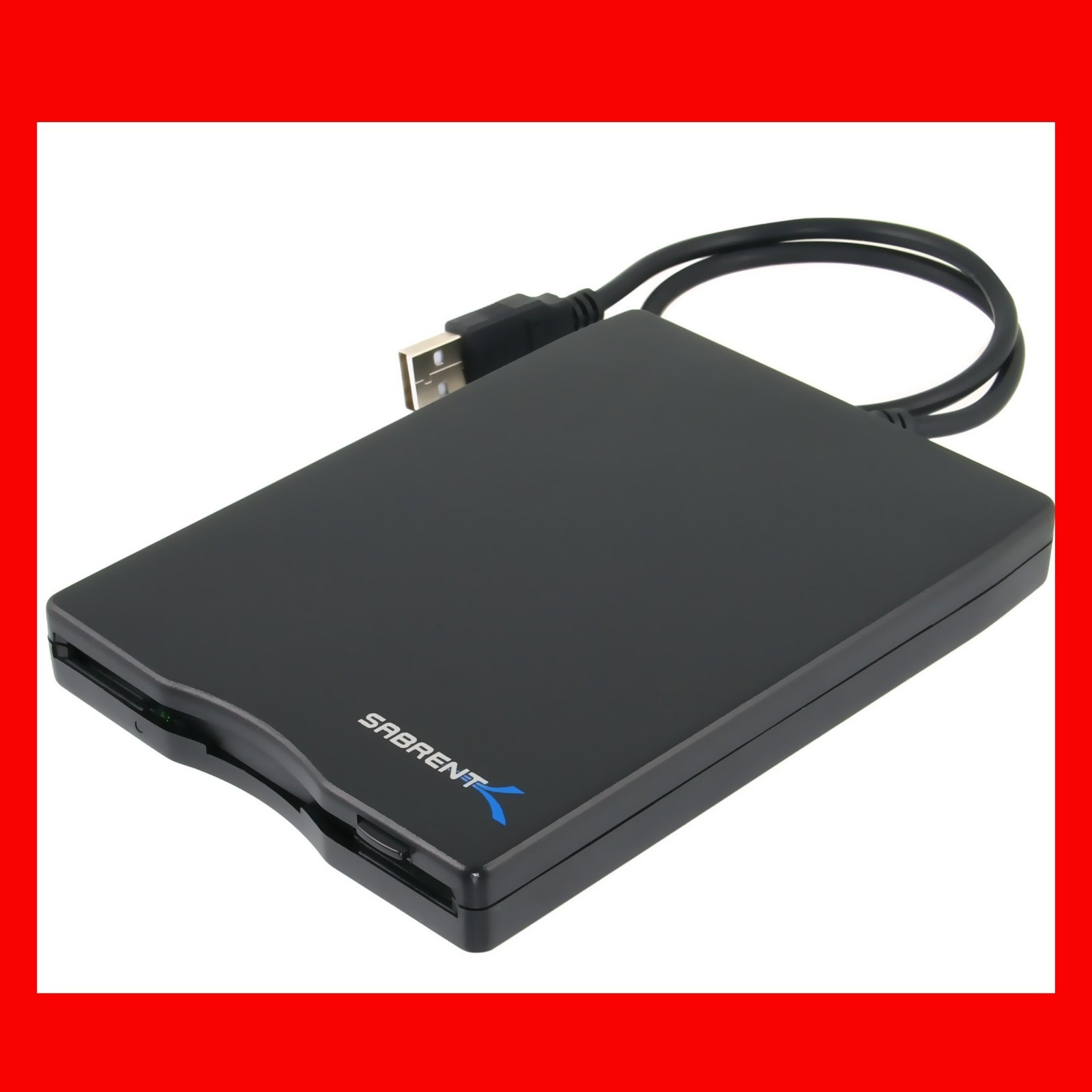 ⭐️Sabrent External USB Floppy Disk Drive 1.44 MB PC Computer Accessory SBT-UFD⭐️