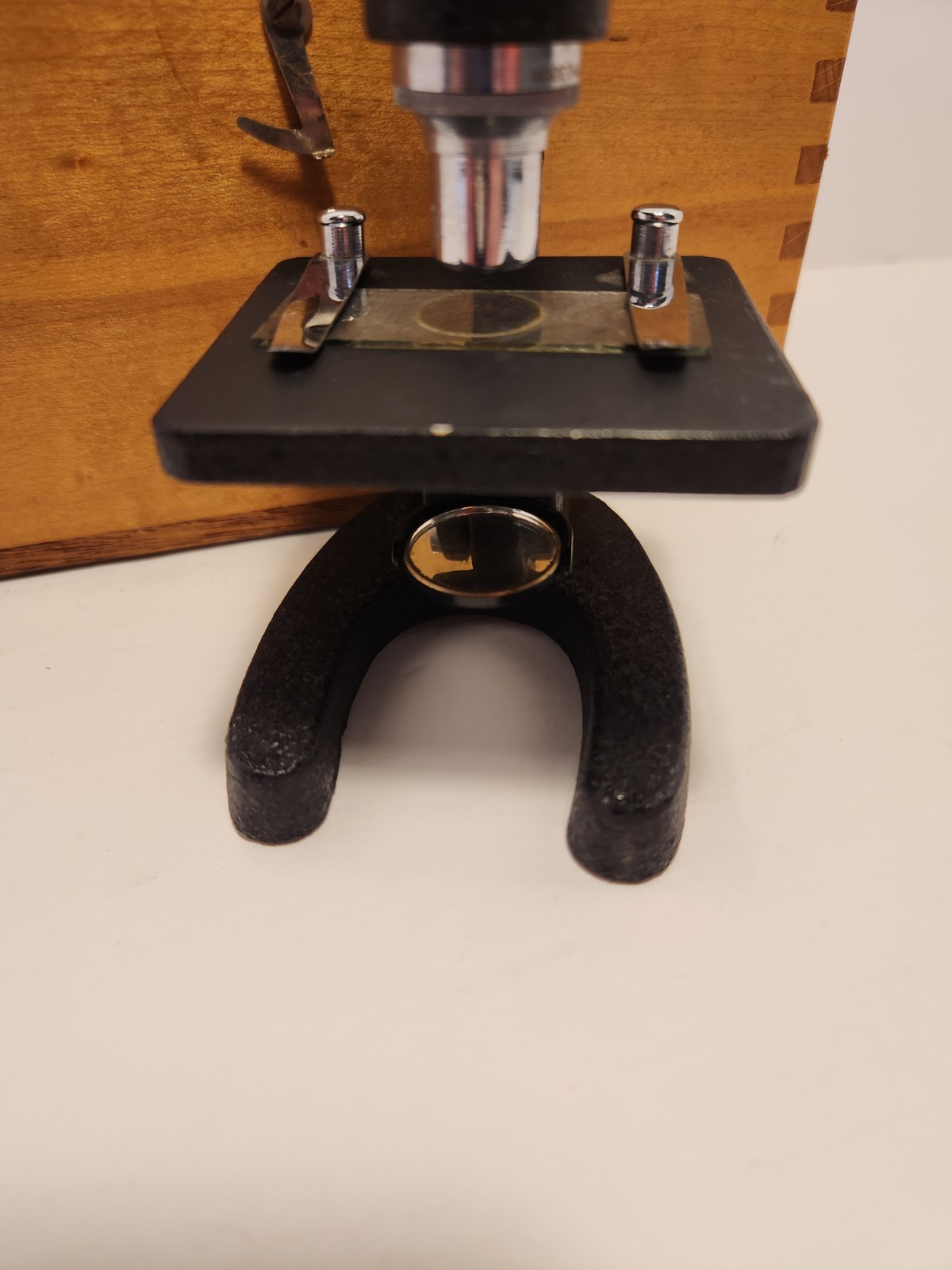 VINTAGE MICROSCOPE SEIKO 150X - with Original Box - Japan Made