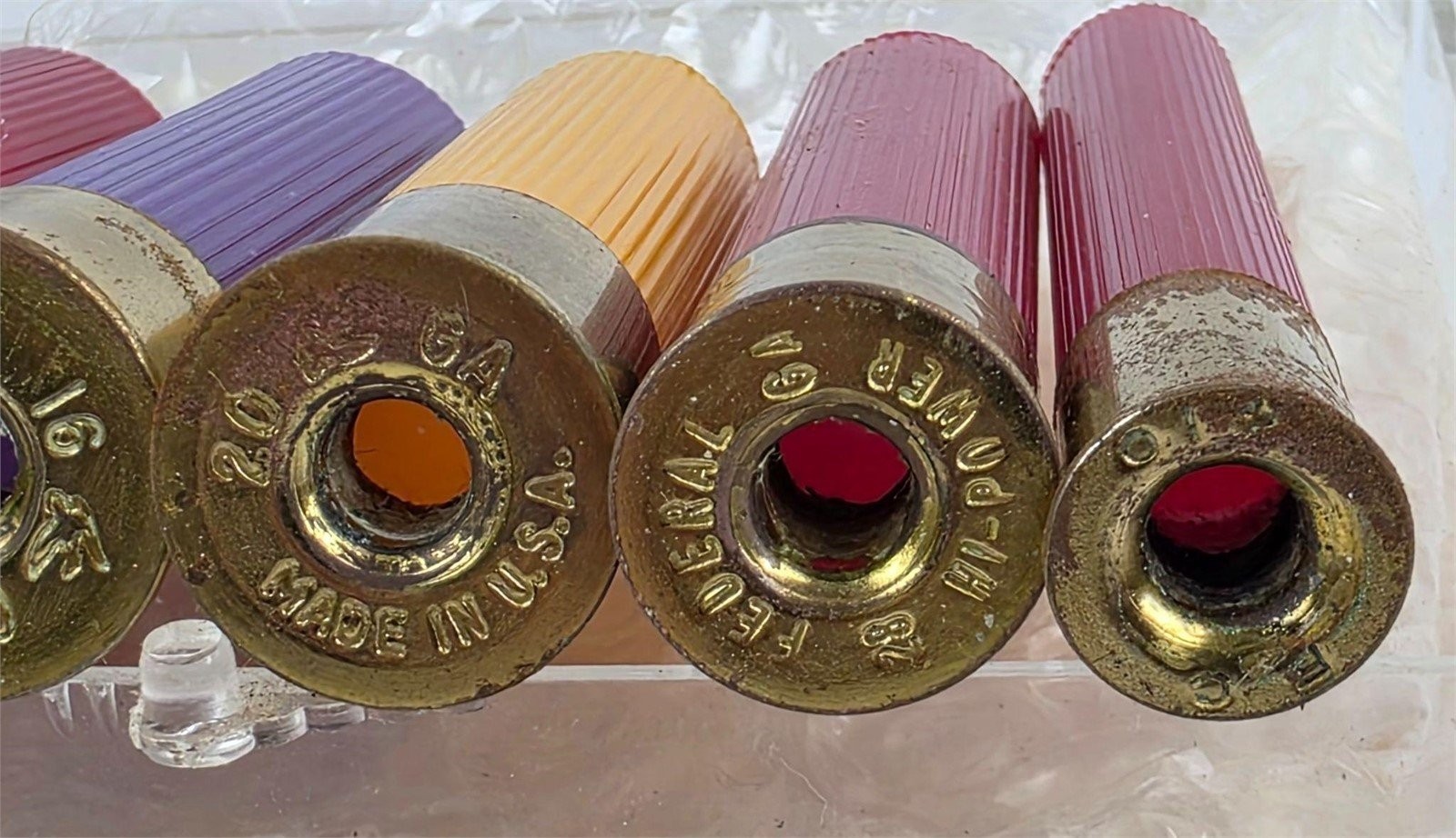 Federal Shotshell ID Kit Salesman Sample INERT DUMMY CUT AWAY