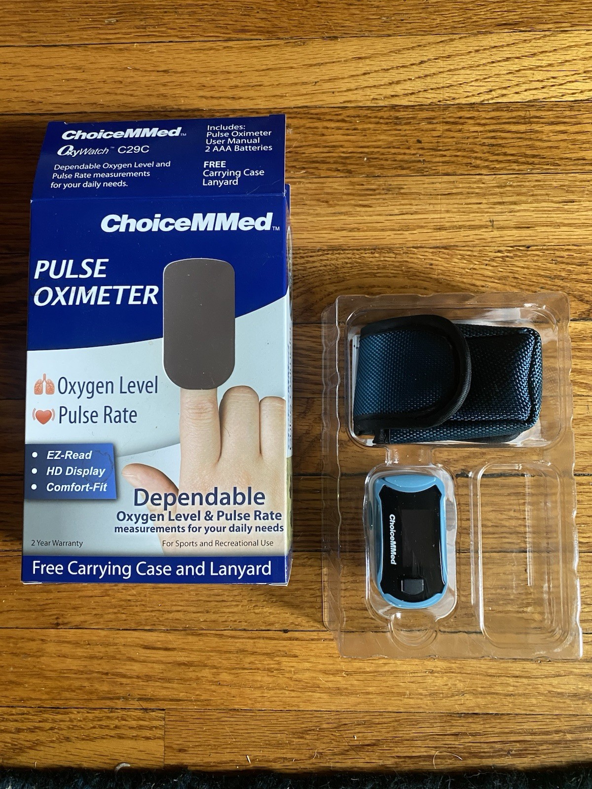 ChoiceMMed Pulse Oximeter EZ-Read