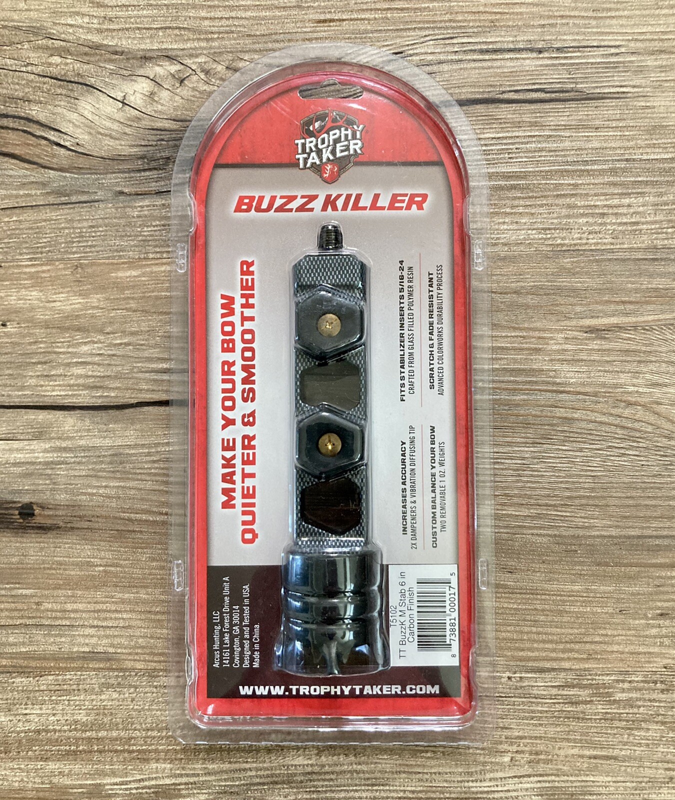 💥Trophy Taker Buzz Killer Stabilizer - Carbon💥