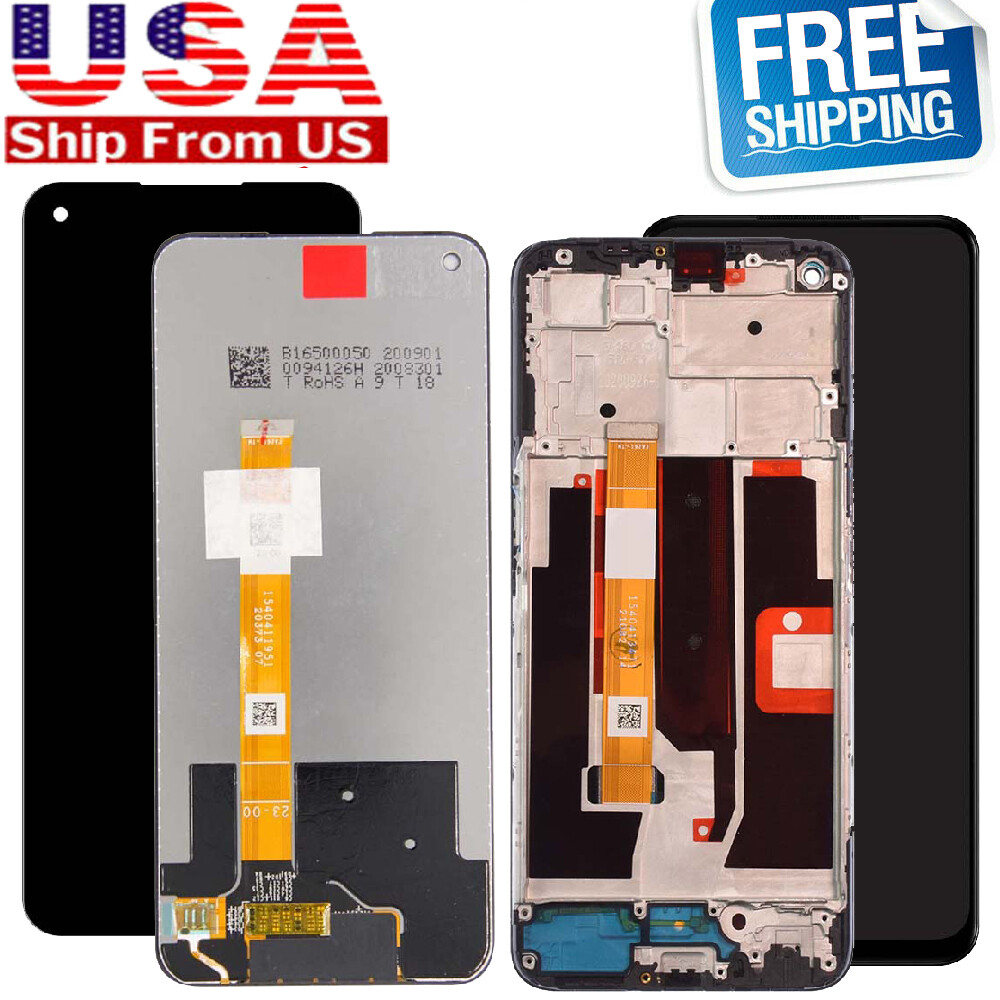 Replace For OnePlus Nord N200 5G DE2118 DE2117 LCD Touch Screen Digitizer±Frame