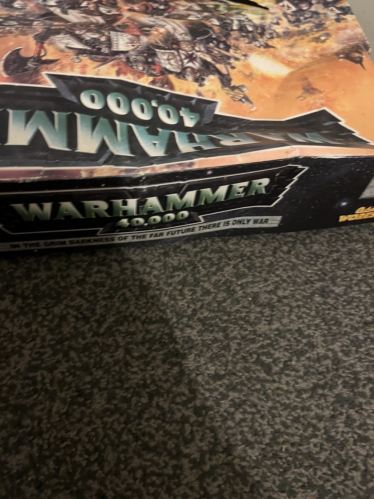 Warhammer 40k 3rd Edition Box Set Games Workshop Broken Box With Manuals