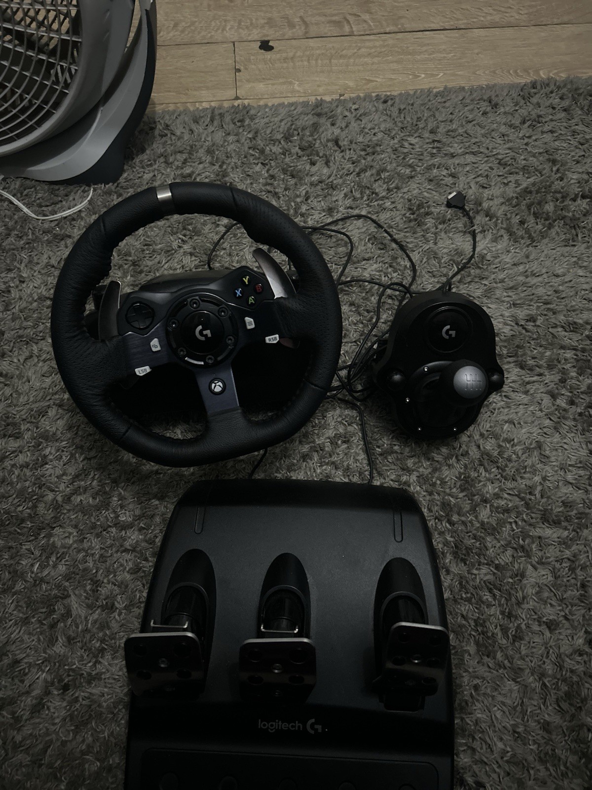 Logitech G Driving Force Shifter Wheel Pedals