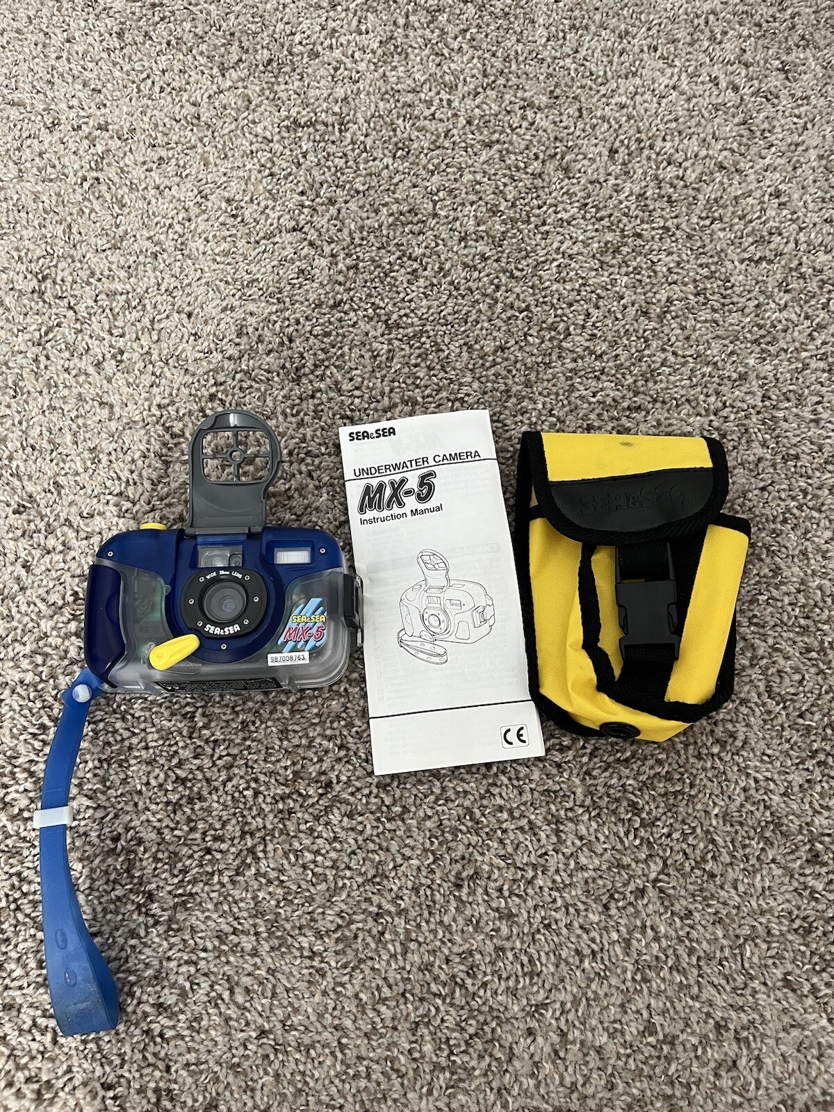 Sea & Sea MX-5 Underwater 35mm Film Camera WATERPROOF UP TO 120 FT. scuba diving