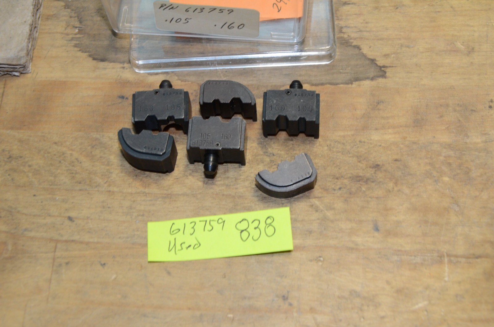 Astro 613759 .105 & .160 Crimp dies Set Used