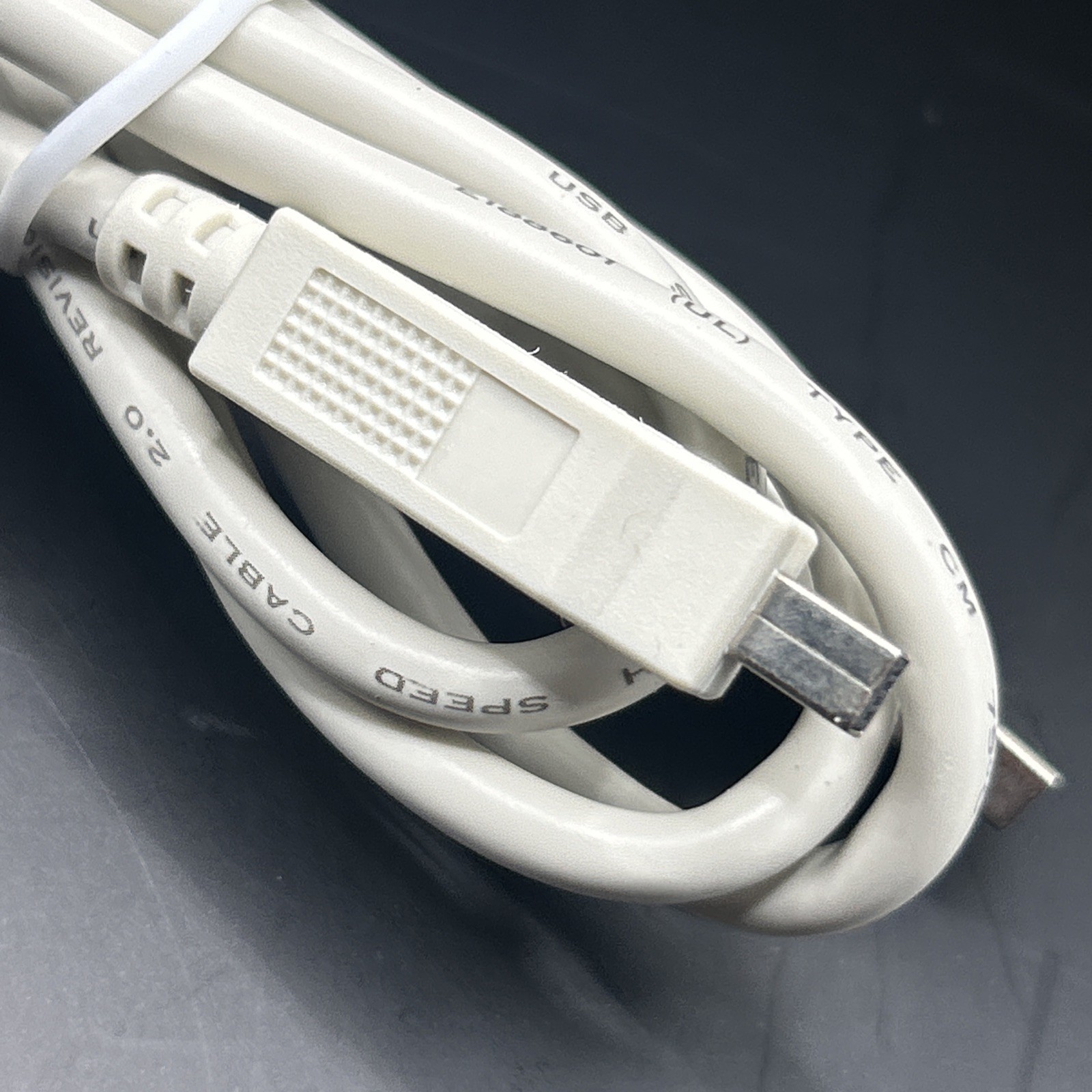 COPARTNER USB Shielded High Speed Cable 2.0 UL Type (LL84201 ) (E188601) White