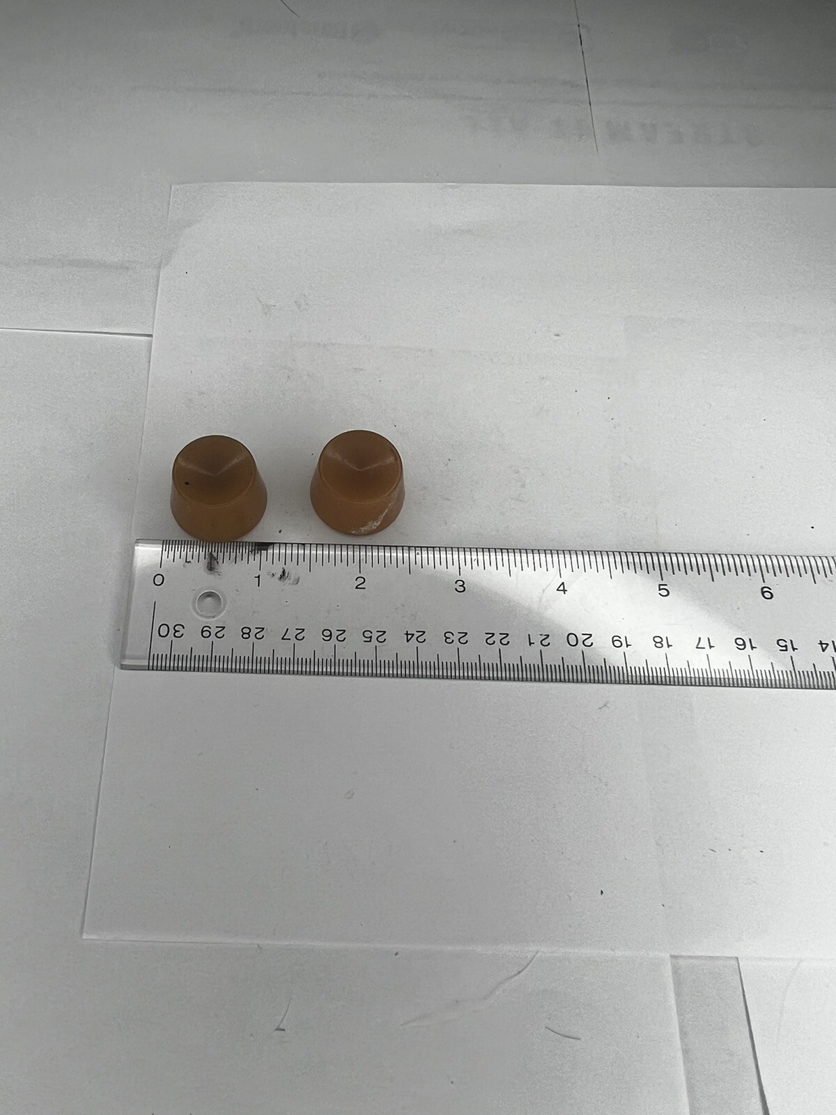 Set of 2 Original Bakelite Radio Knobs Lot 80