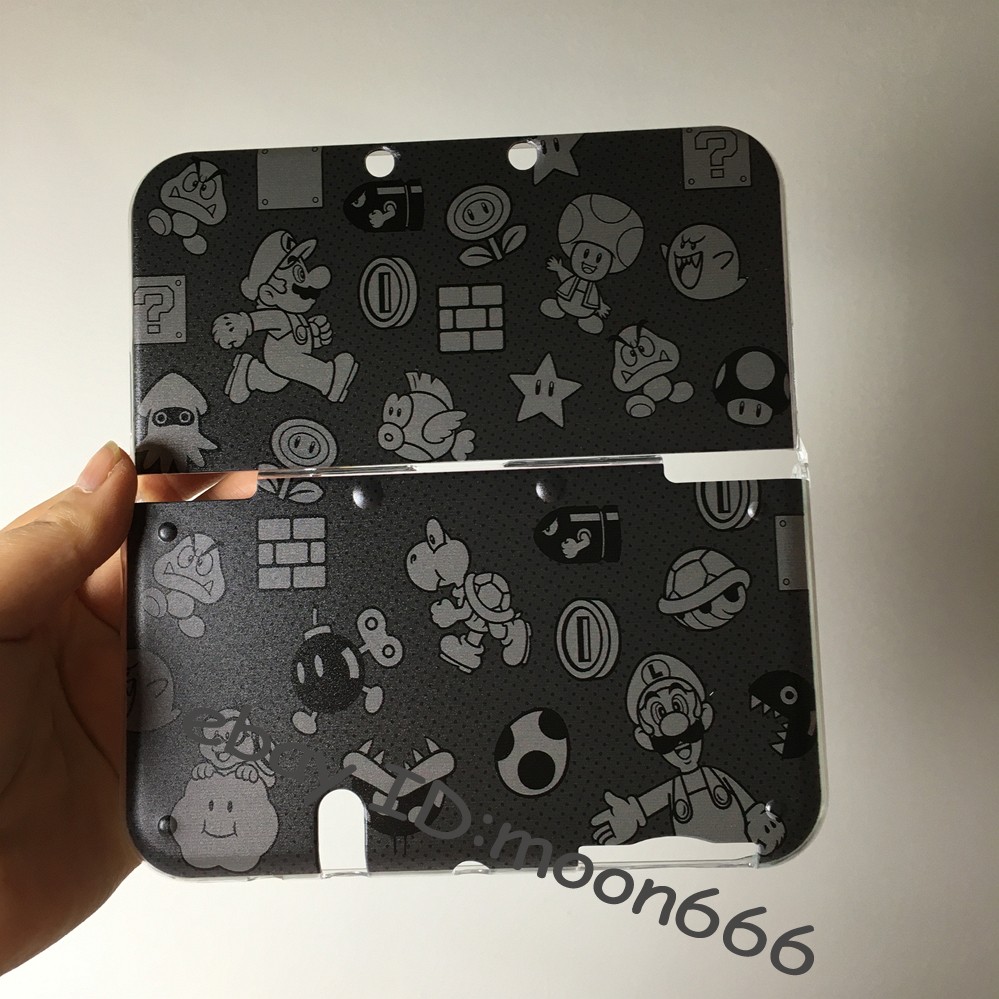 Nintendo New 3DS XL/LL Console Custom Super Mario Retro Pattern Protective Case