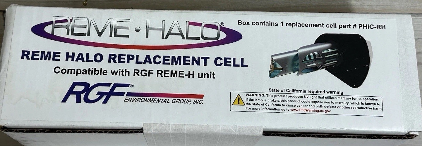 REME HALO REPLACEMENT CELL # PHIC-RH RGF REME HALO In-Duct Air Purifier New Seal