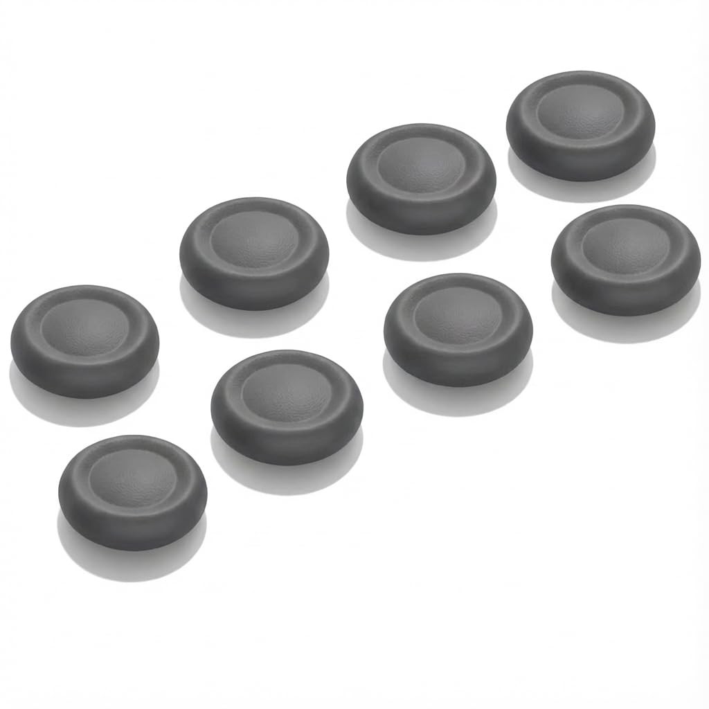 8 Pack Thumb Grips Cap Replacement Compatible with PS5/PS4 Controller Edge