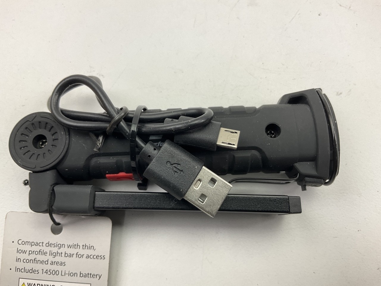 Performance 20237 Pivoting Thin Work Light Lamp, 150 Lumen, Lithium Ion Battery