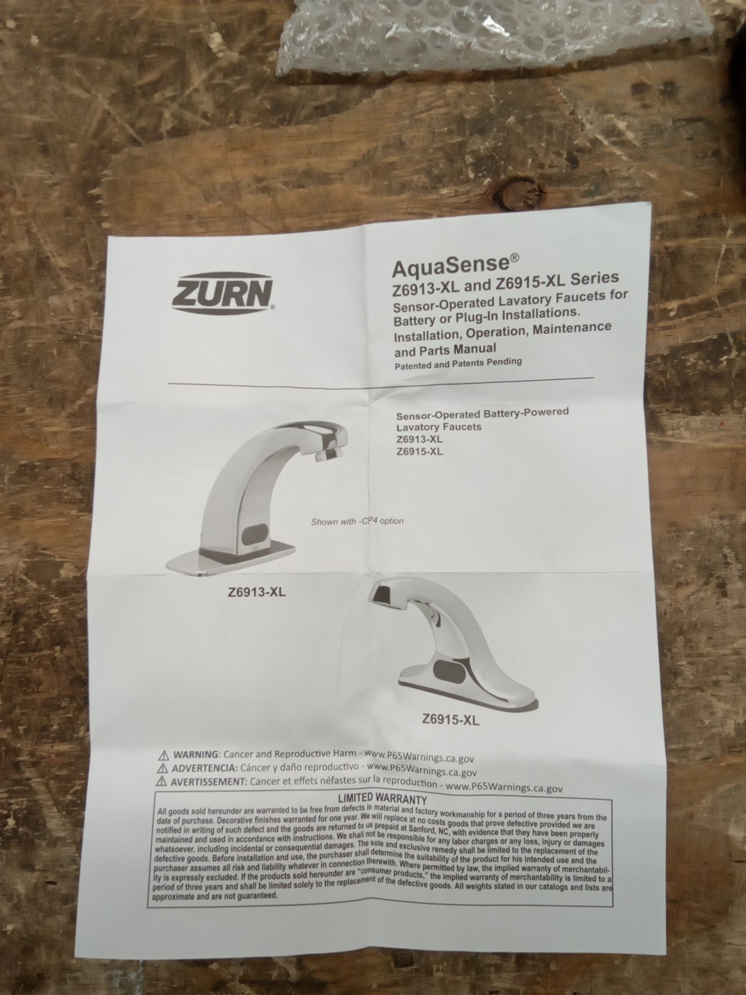 Zurn P6900-B-L AquaSense Electronics Module