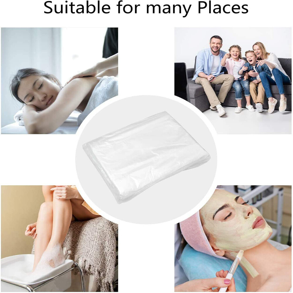 100Pcs Disposable 28"x28" Large Tub Liners for Ionic Detox Foot Bath Tub Basin