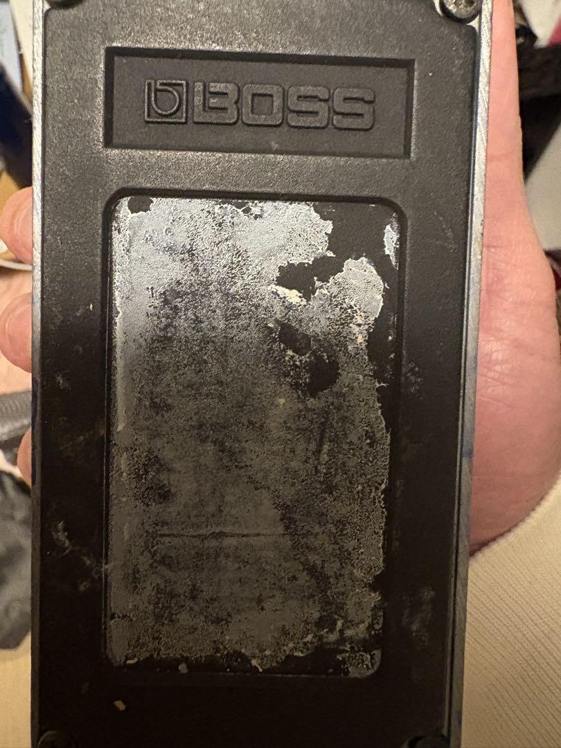 BOSS CS-2 Compression Sustainer Guitar Effects Pedal used