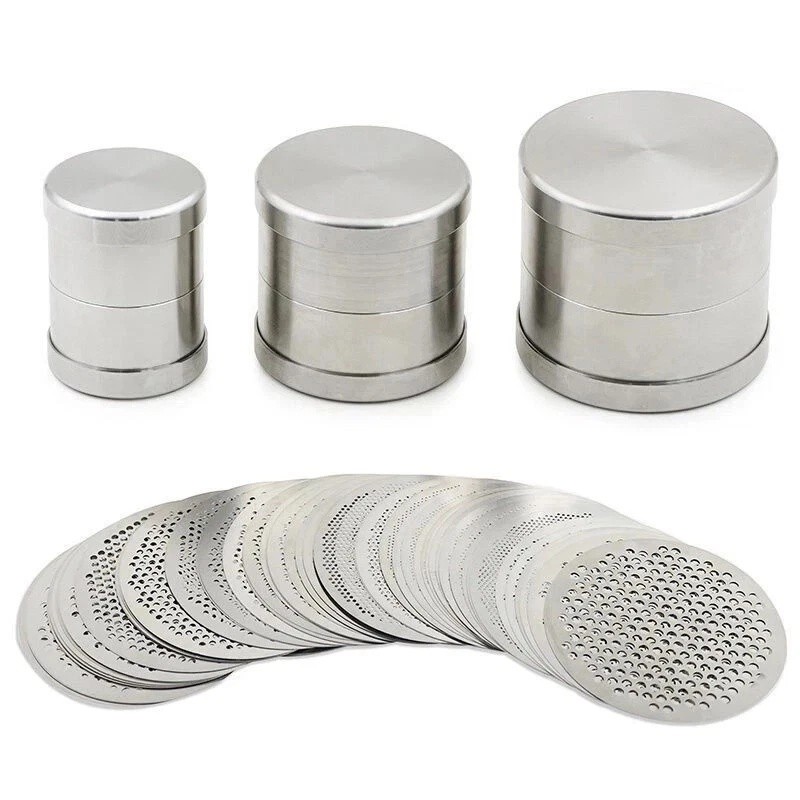 Diamond Sorting Sieve Set 0.2mm Thickness Diameter 48mm/65mm/80mm Sieve