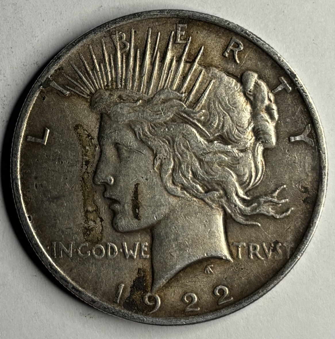 1922-1935 Peace Silver Cull Dollar Random Year & Mint 90% Silver 0.77 Oz