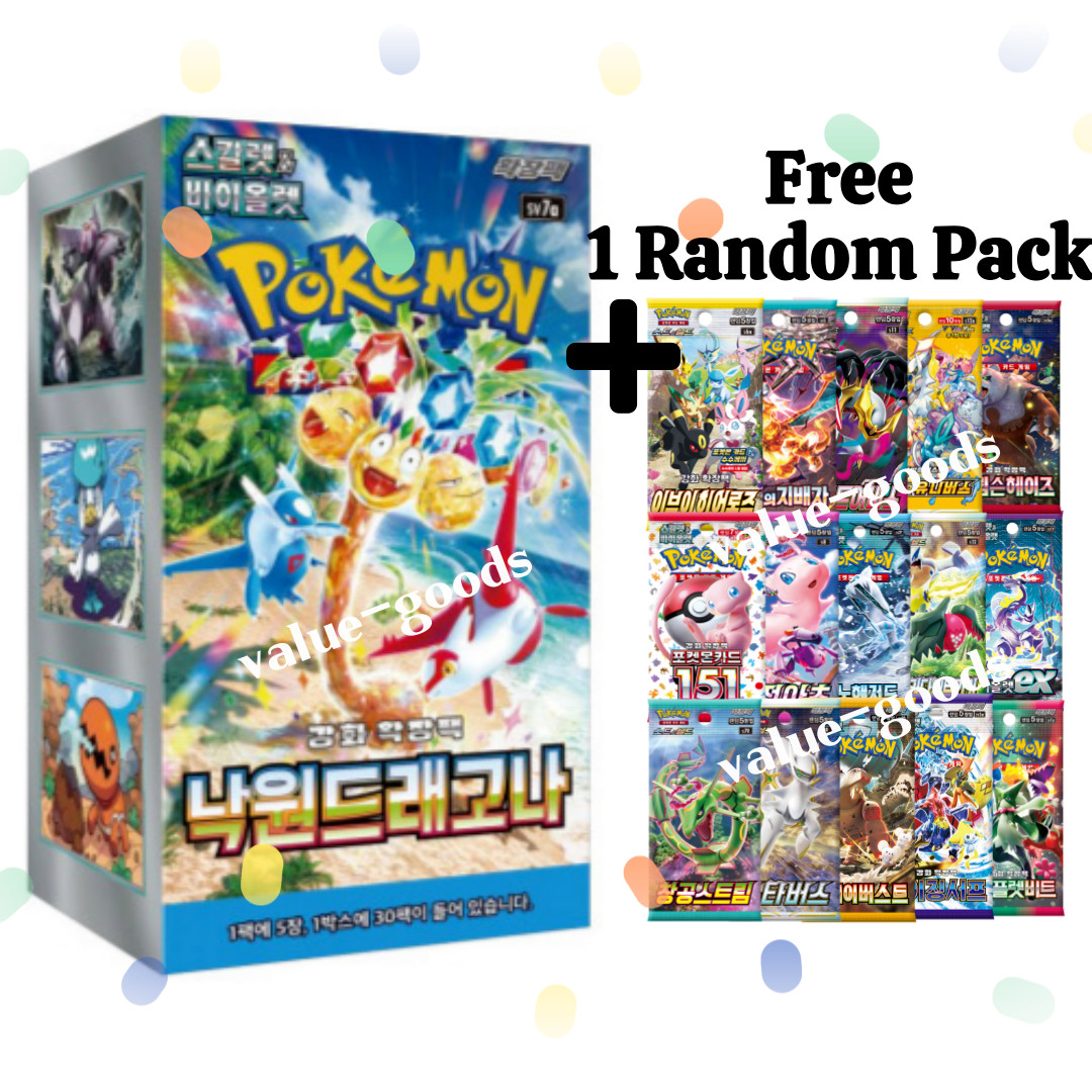 Pokemon Card Scarlet&Violet Paradise Dragona Booster Box Sealed sv7a Korean ver.