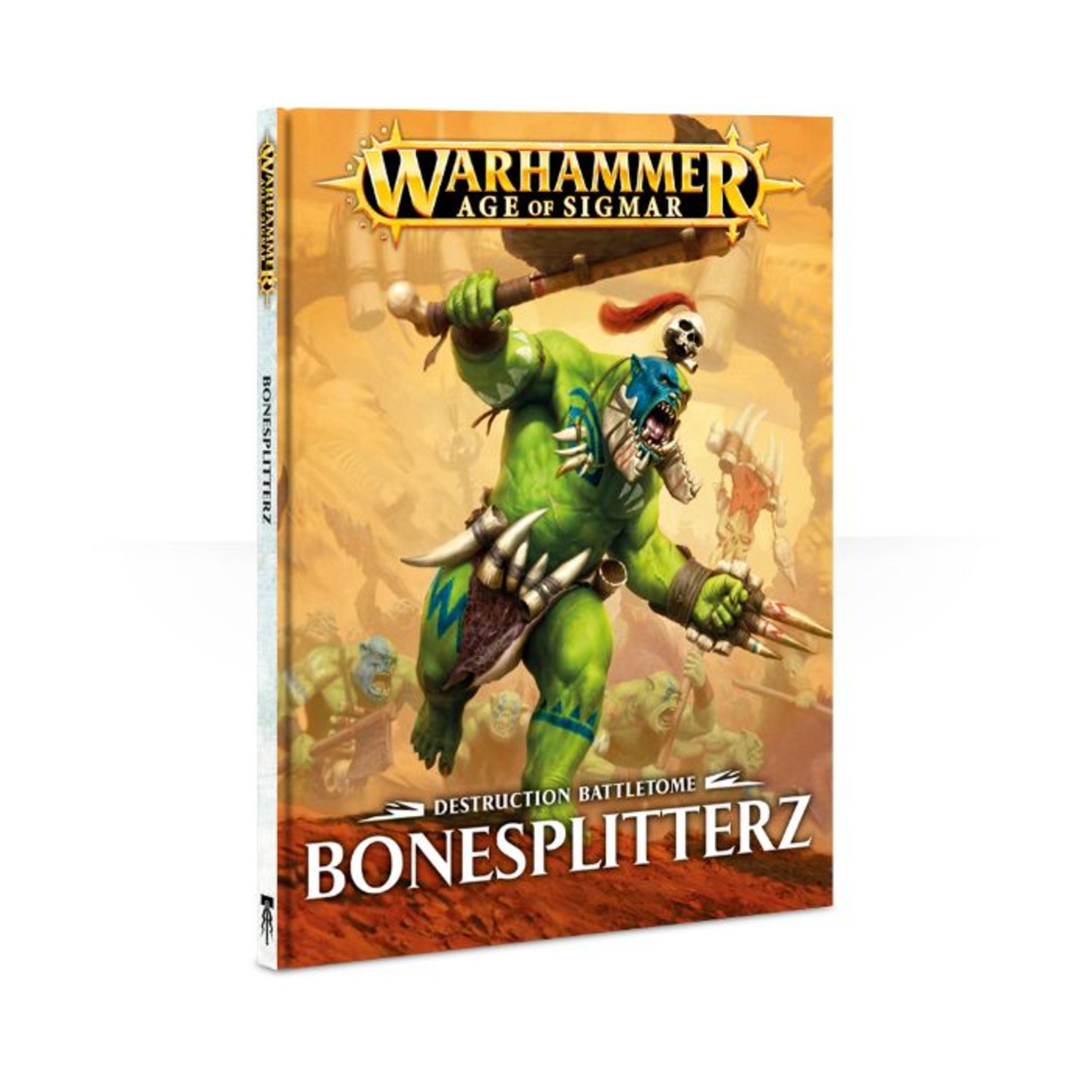 GW Age of Sigmar Orruk Warclans Destruction Battletome - Bonesplitterz EX/NM