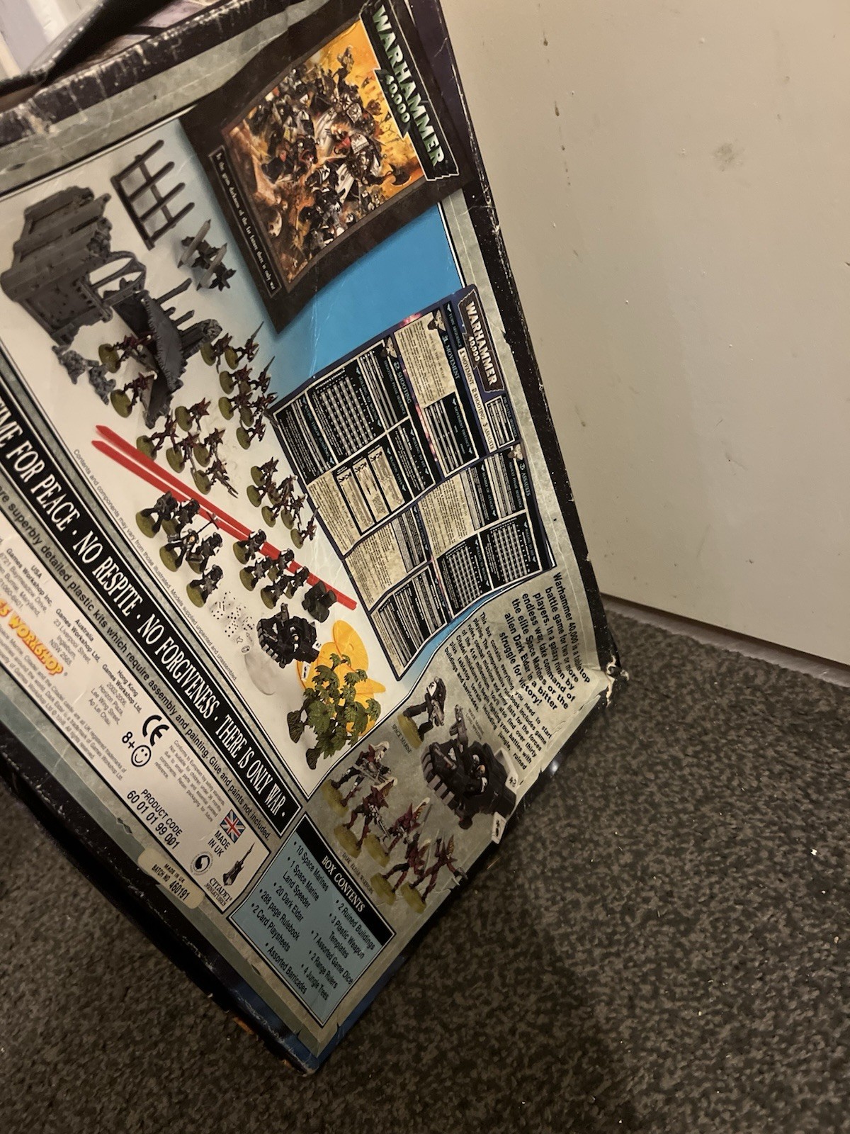 Warhammer 40k 3rd Edition Box Set Games Workshop Broken Box With Manuals