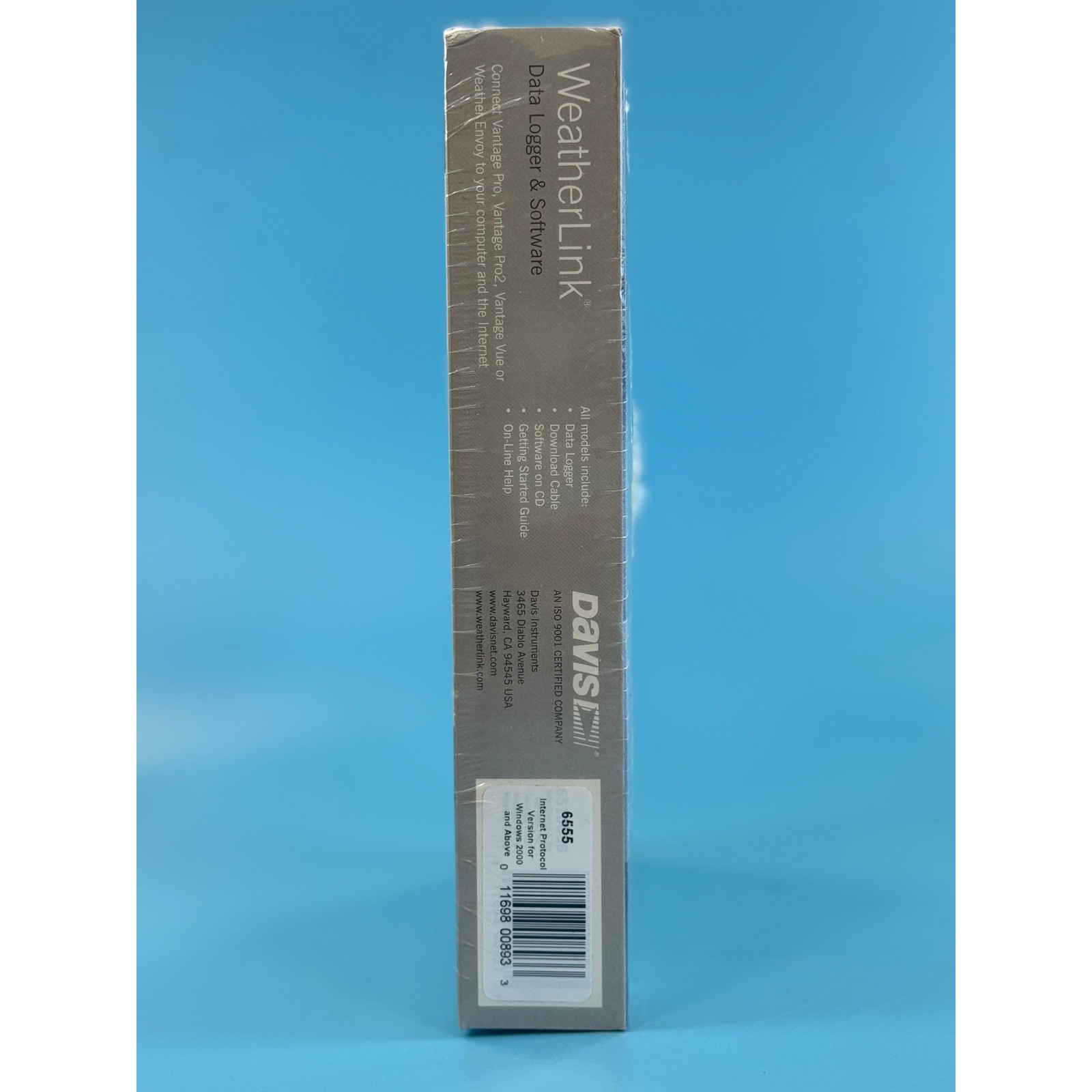 New Davis WeatherLink Data Logger & Software #6555 for Vantage Pro Pro2 Vue