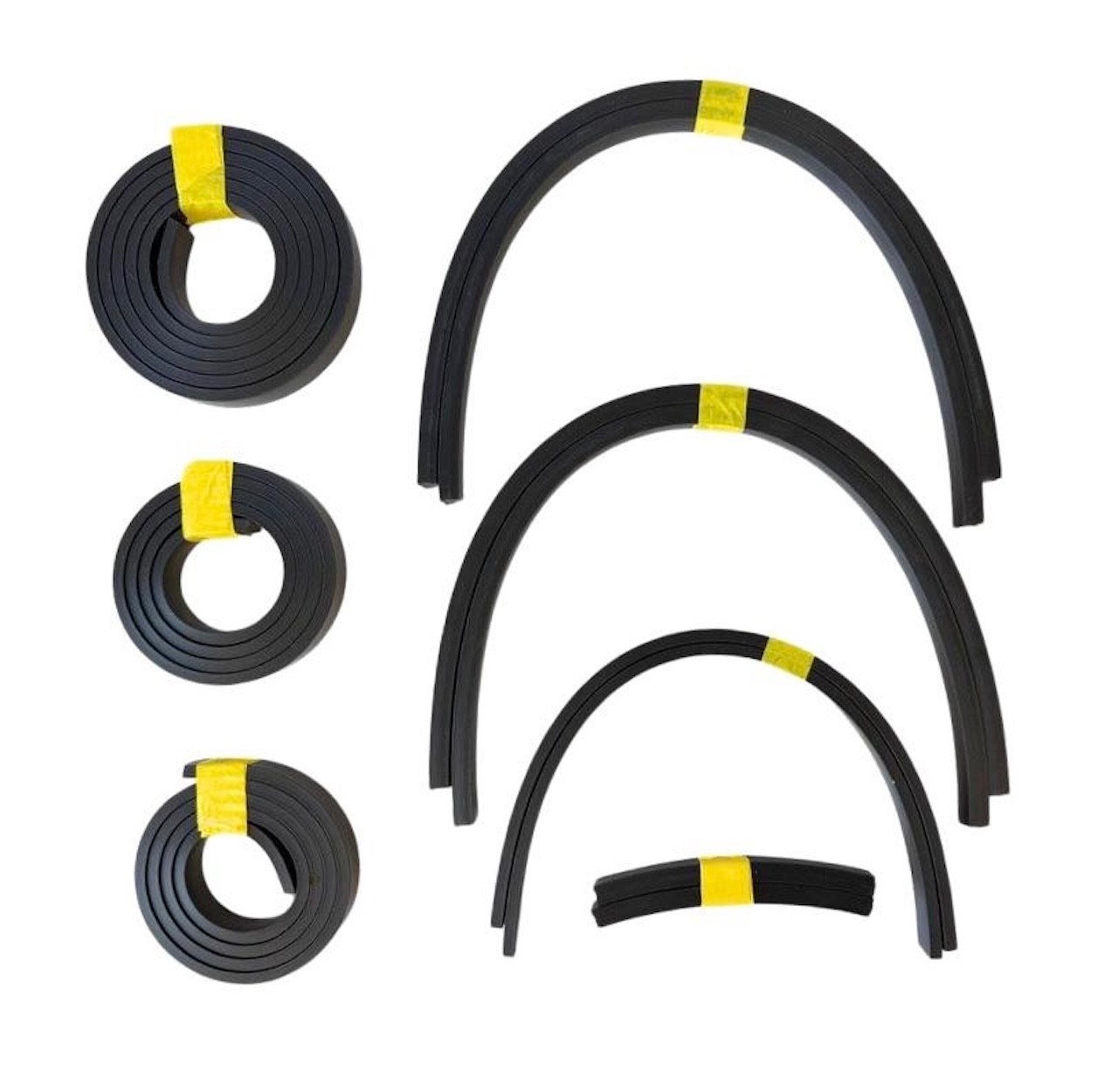 56 57 Chevy 2-Door Sedan Tack Strip Set 1956 1957 Chevrolet New