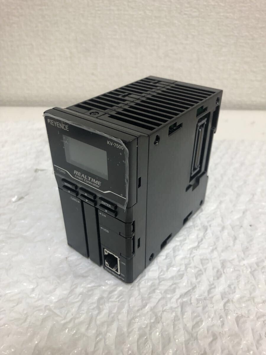 KEYENCE KV-7500 PLC Main Unit Controller 2020 Model Guaranteed USED