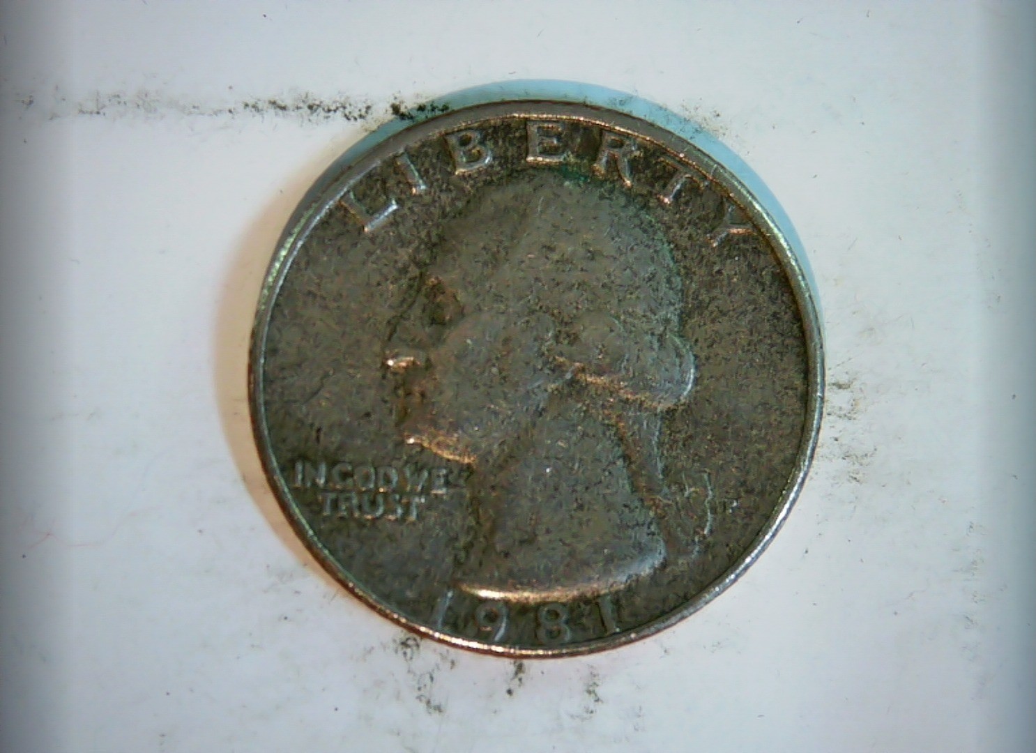 United States of America 1981 25 Cents Washington Quarter Coin