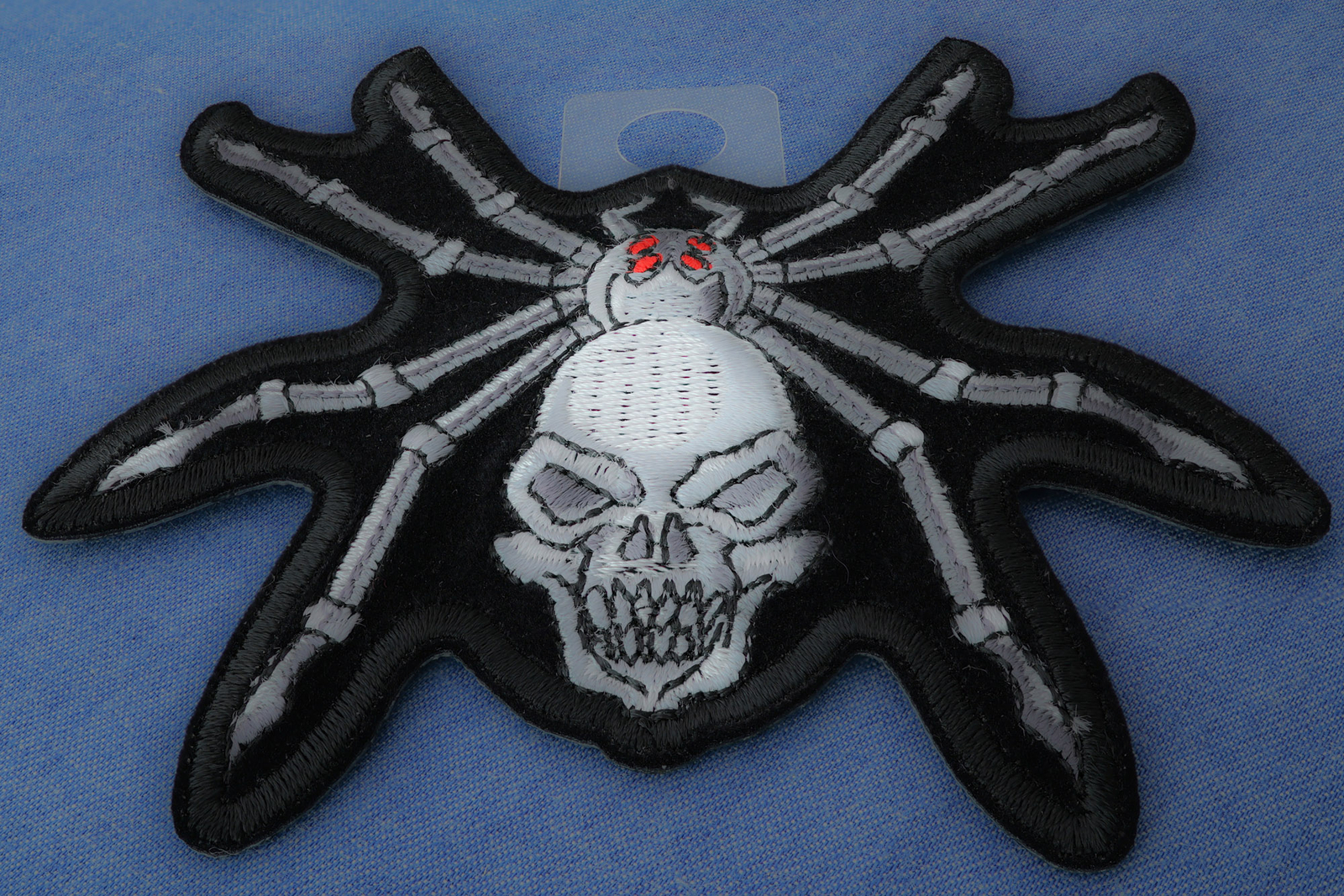 Skull Spider Patch - 4x3.7 inch - P7493