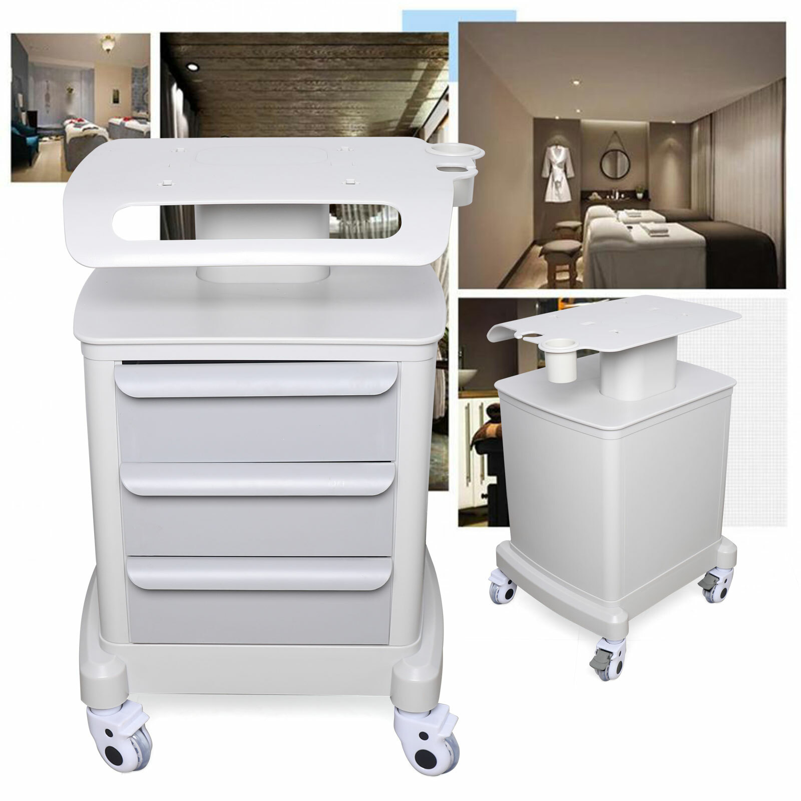 Hospital Medical Trolley Mobile Ultrasound Cart for Ultrasound Imaging Scanner