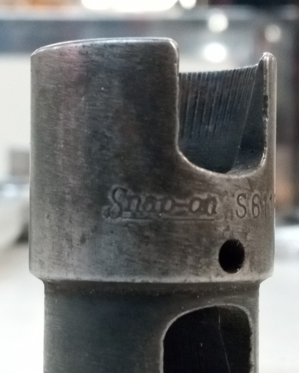 Snap On Tools 1/4" Drive Brake Drum Spring Cap Socket S6118A USA