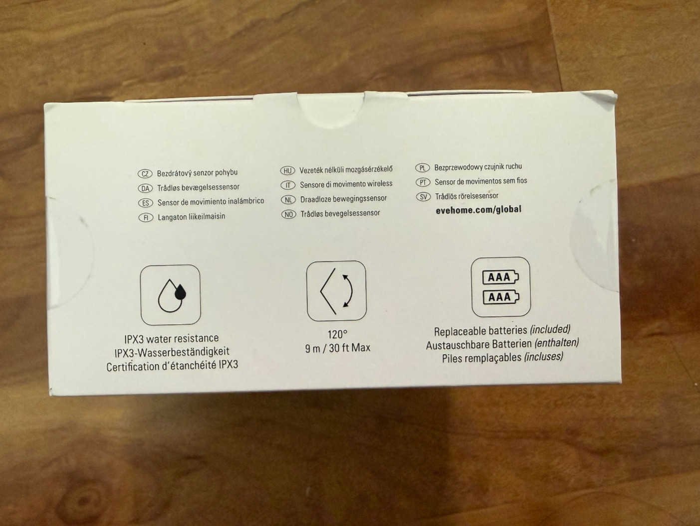 Eve Motion Wireless Motion Sensor Matter Thread Smart Home White New Sealed
