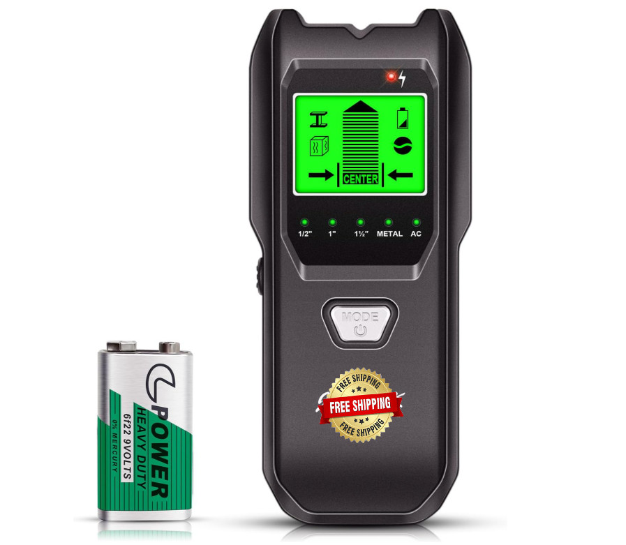Escaner De Pared Stud Finder - Detector De Madera Electrico 5 En 1, Escaner NEW