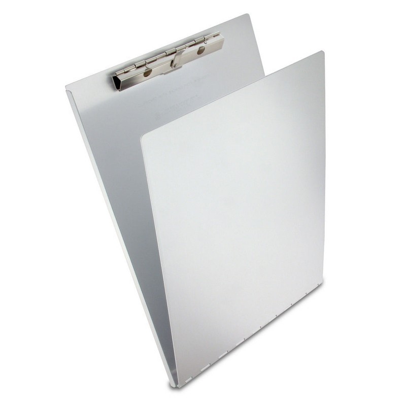 Saunders 12017 Recycled Aluminum Clipboard w/ Writing Plate, Letter/A4 Size,