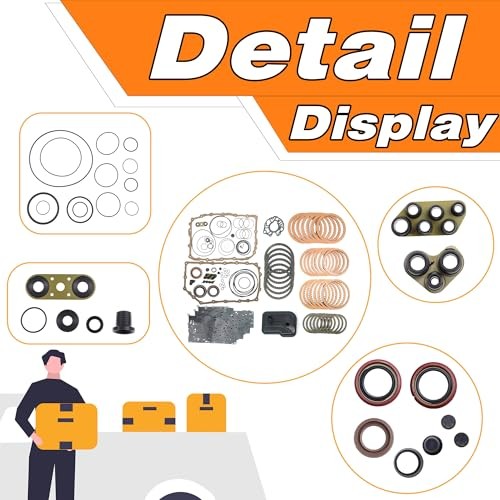 6L80E 6L90E Transmission Master Rebuild Overhaul Kit w/Filter Compatible With