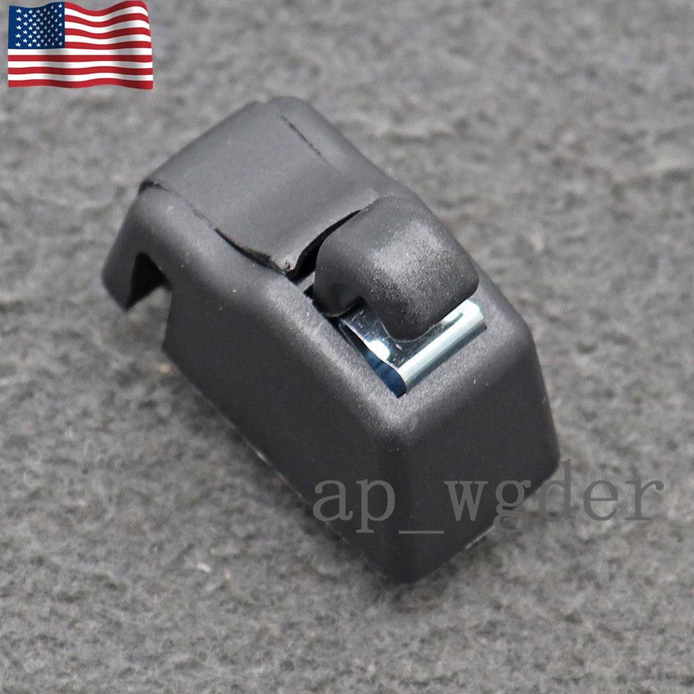 2Pcs For Porsche Cayenne 2011-2018 Black Sun Visor Clip Hook Retainer NEW