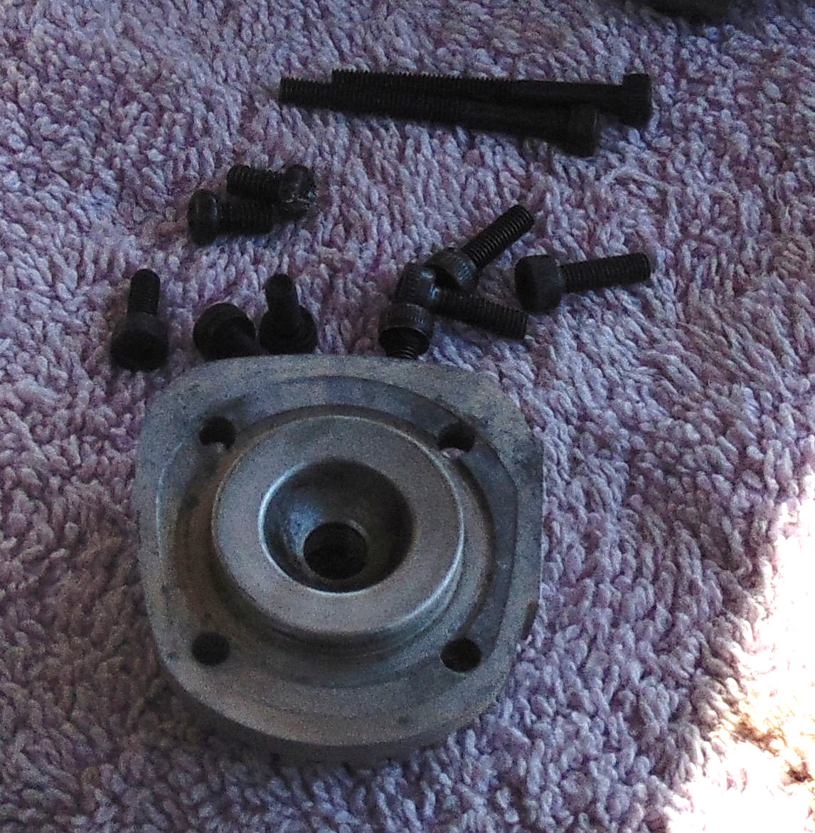 OS LA 40 RC Model Airplane Engine, cleaned, ex compression