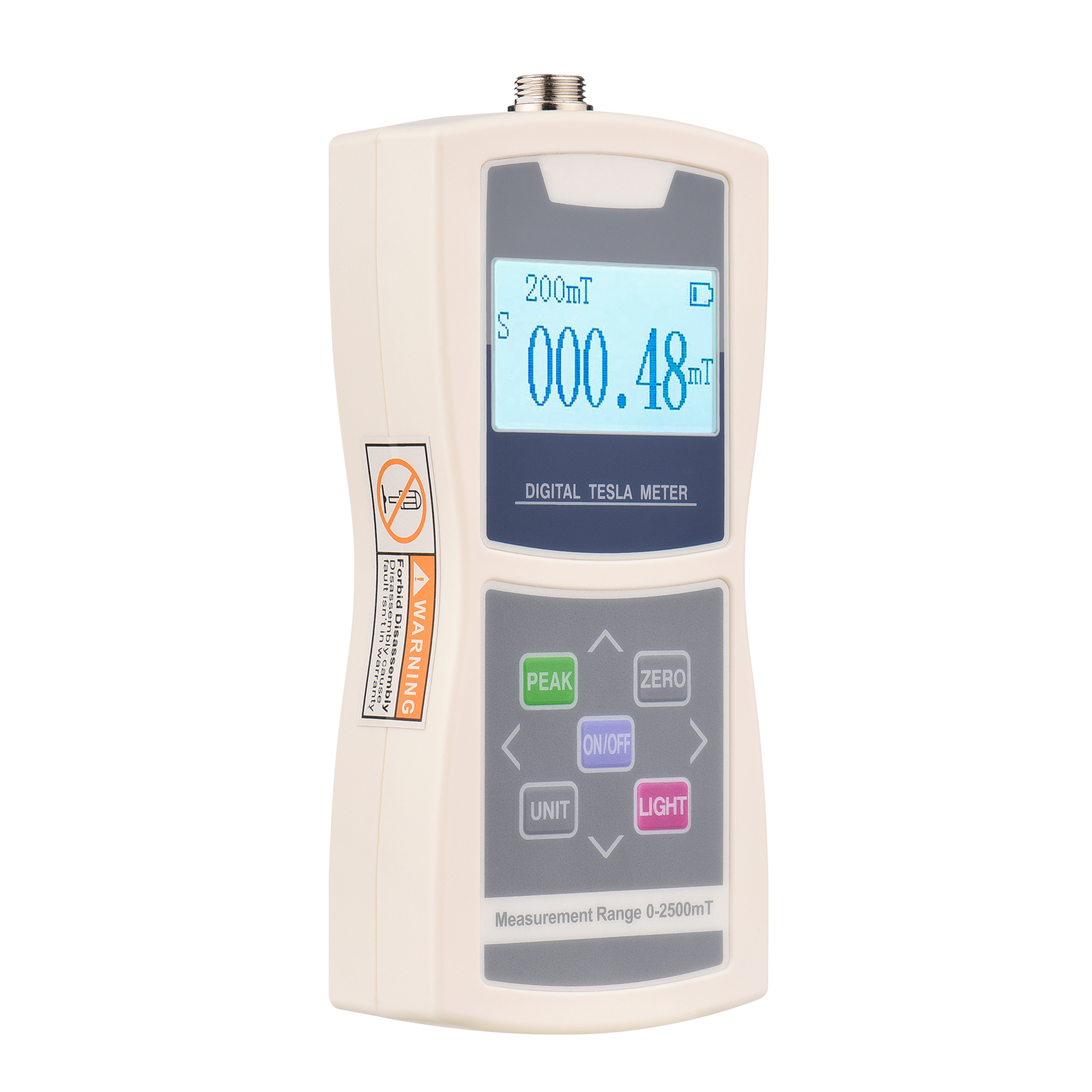 Digital Tesla Meter Gaussmeter Auto 200mT/ 2000mT High Accuracy O8V4