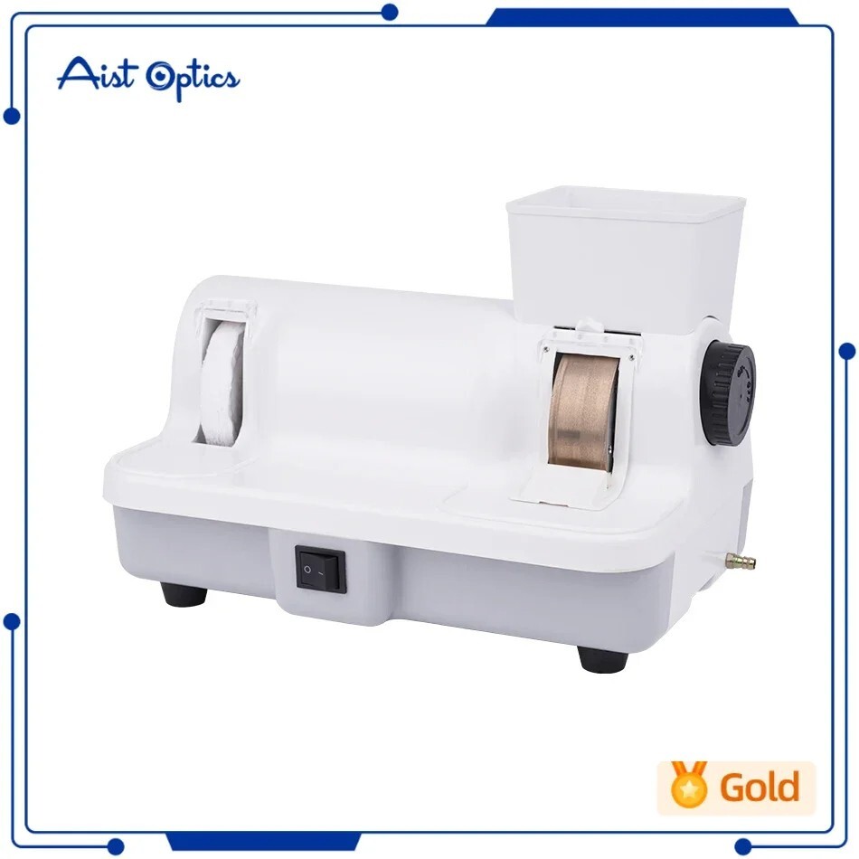 AIST Hand Lens Edging Polishing Machine Optical Manual Grinder Polisher
