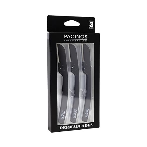 Derma Blades for Men - Precision Straight Razor Beard Care Exfoliation Single