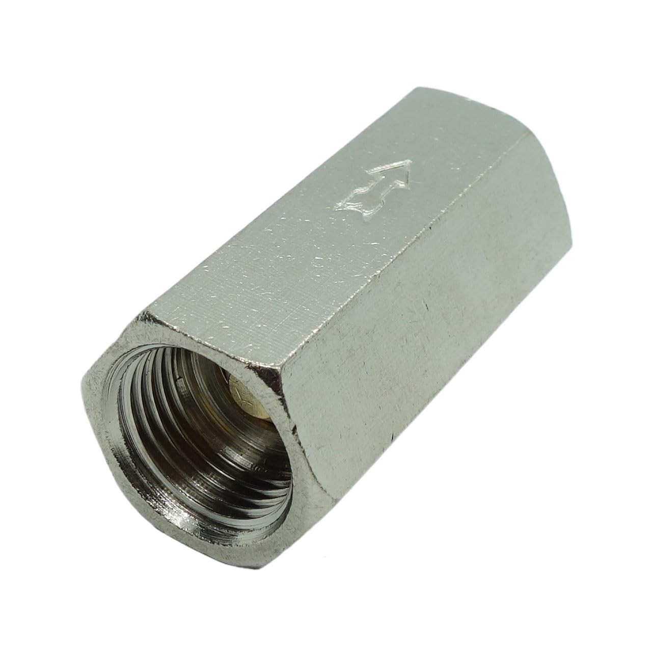 One Way Non Return Air Check Valve 3/8 inch BSPP Female Brass Fitting