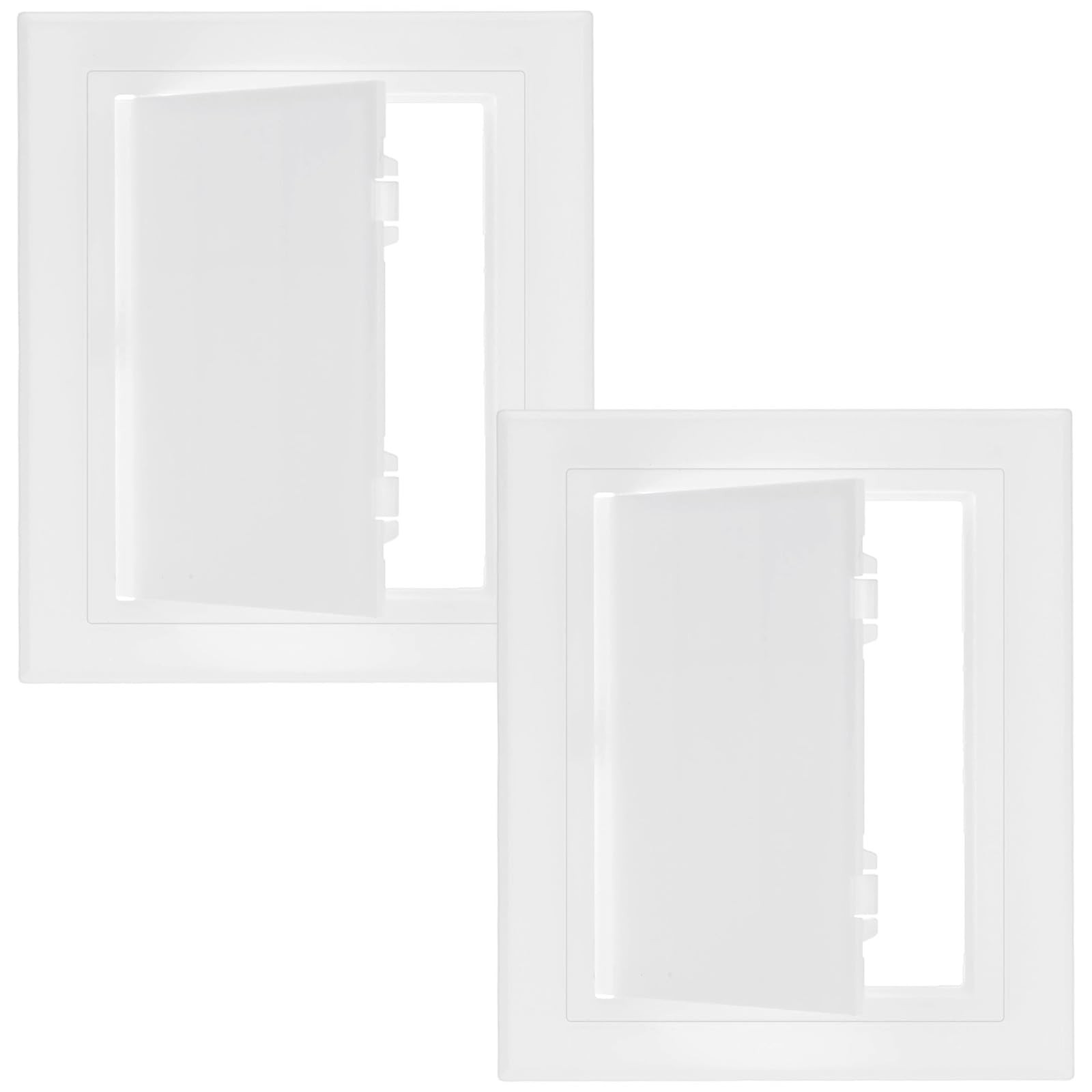 2-Pack Access Panel for Drywall, 4.5x6 Inch Plastic Wall Hole Cover Access Do...
