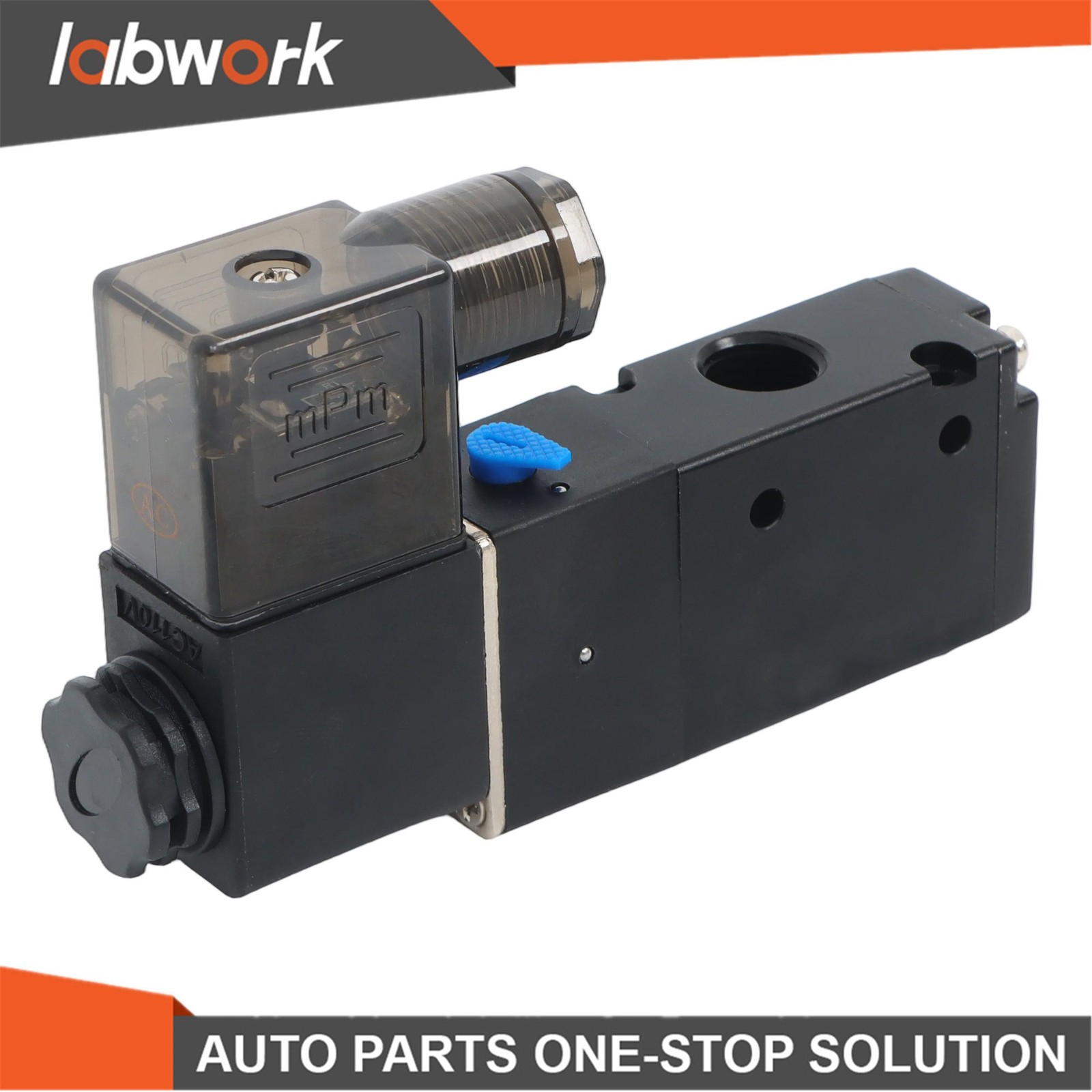 Labwork 1/4 Inch 3 Way 2 Position 110V AC Electric Solenoid Valve NPT Port