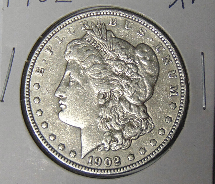 1902-P Morgan Silver Dollar XF Detail Philadelphia Mint Extremely Fine (82524)