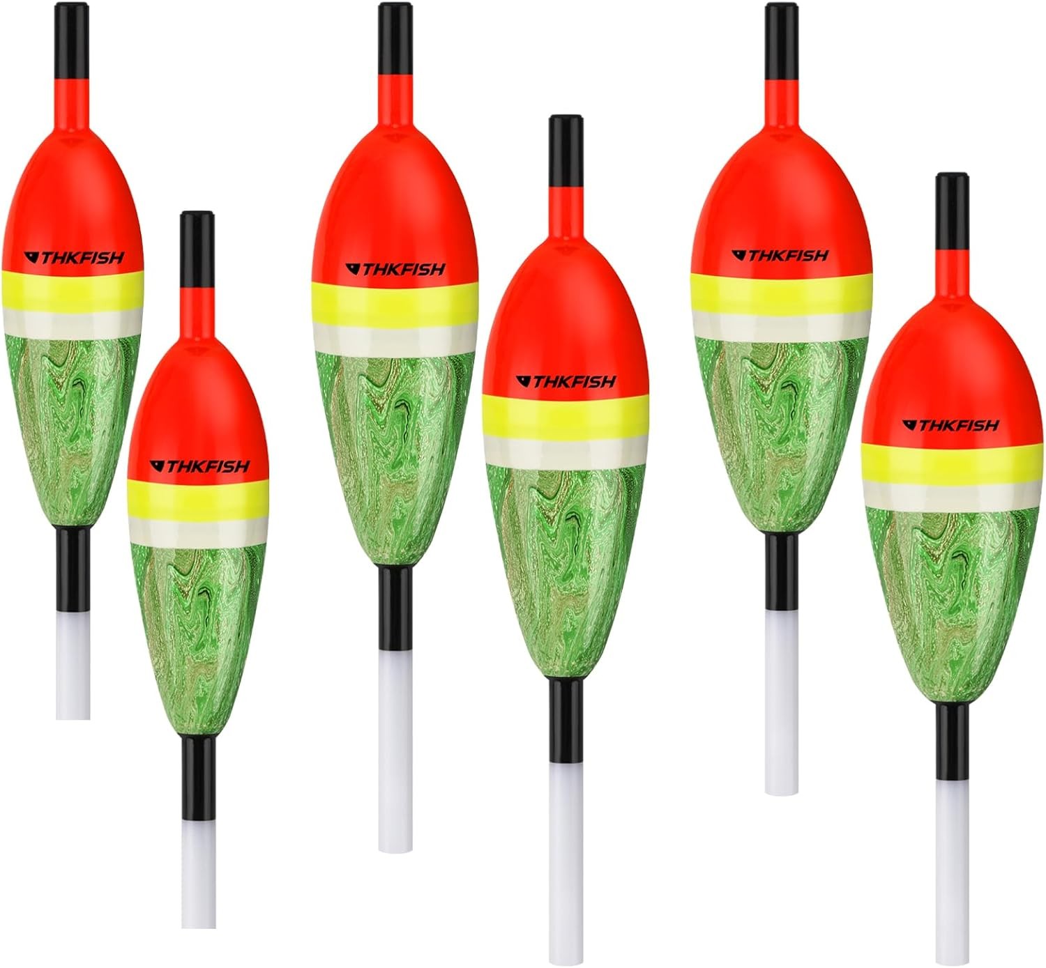 Fishing Bobbers Fishing Floats And Bobbers, Wood Slip Bobbers Fishing Floats 5pc