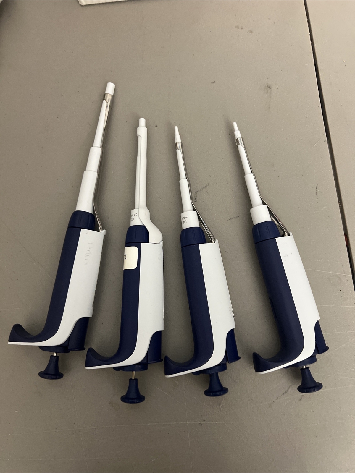 Set X4 Rainin Pipet-Lite XLS Pipette L10,L20,L200,L1000 XLS LTS