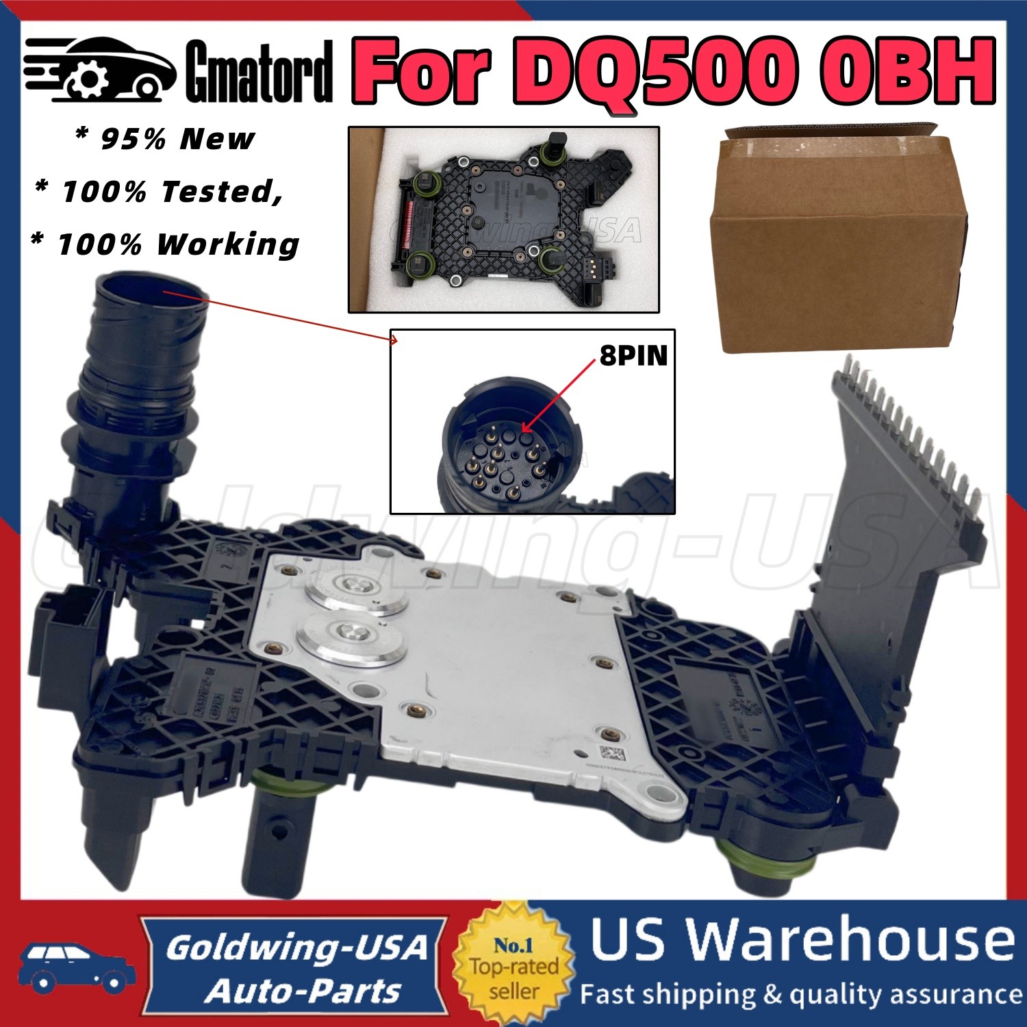 TCM TCU Transmission Control Module DQ500 0BH 0BH927711C for Audi RS3 VW Tiguan