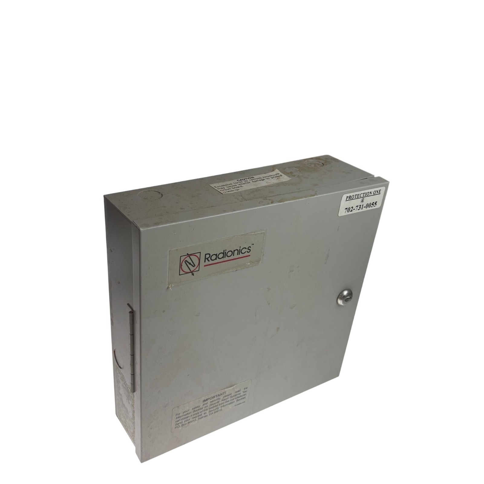 Radionics Security Alarm D4112 Metal Enclosure Moose Products MPI-11 Circuit