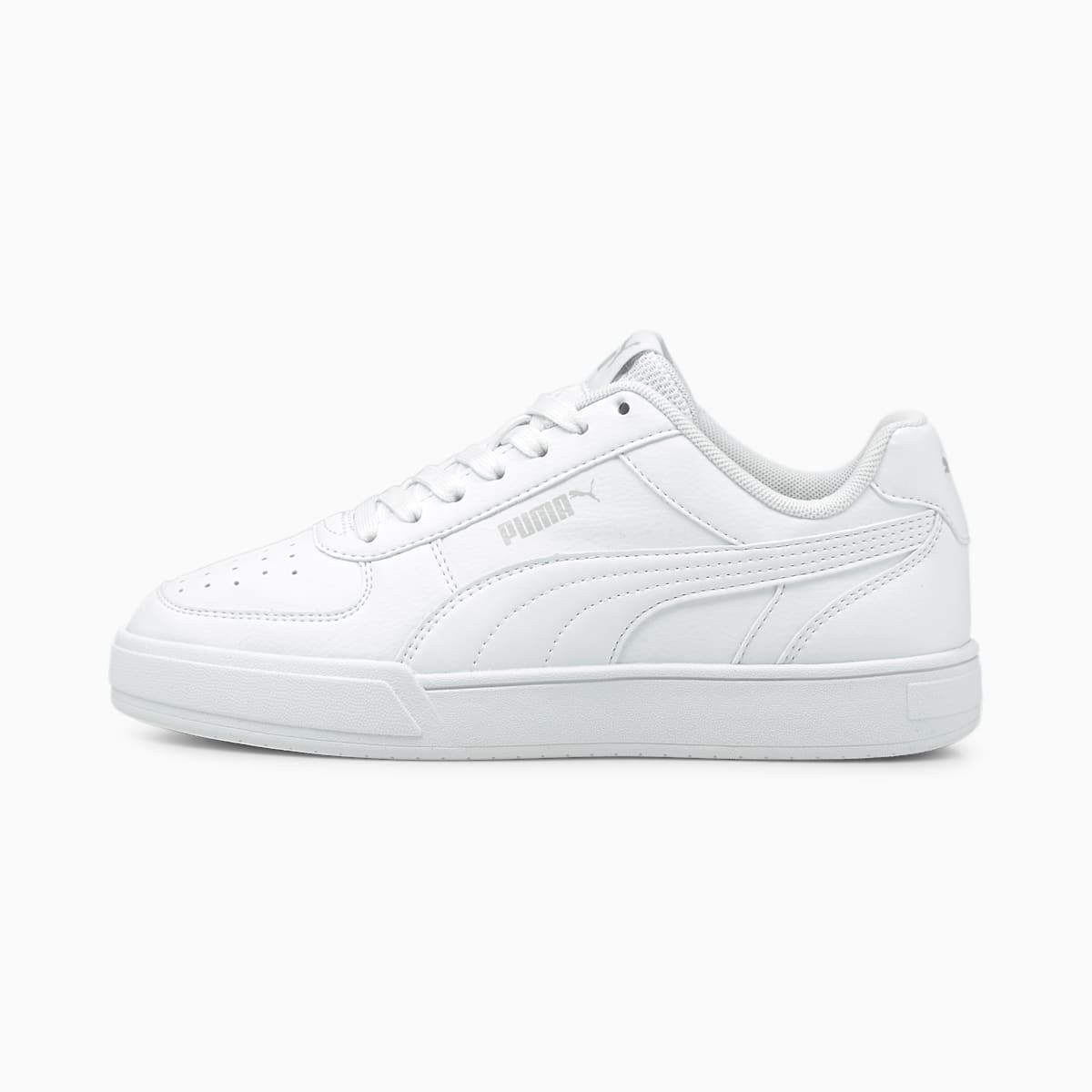 PUMA Unisex Kids' Caven Jr Sneaker Puma White/Puma White - 38205601, Puma White/