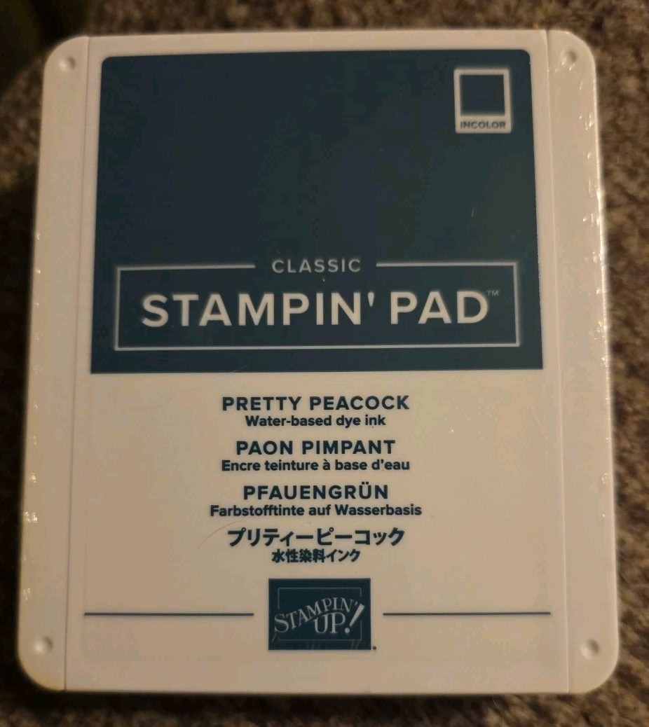 Stampin Up Ink Pad PRETTY PEACOCK NEW SEALED
